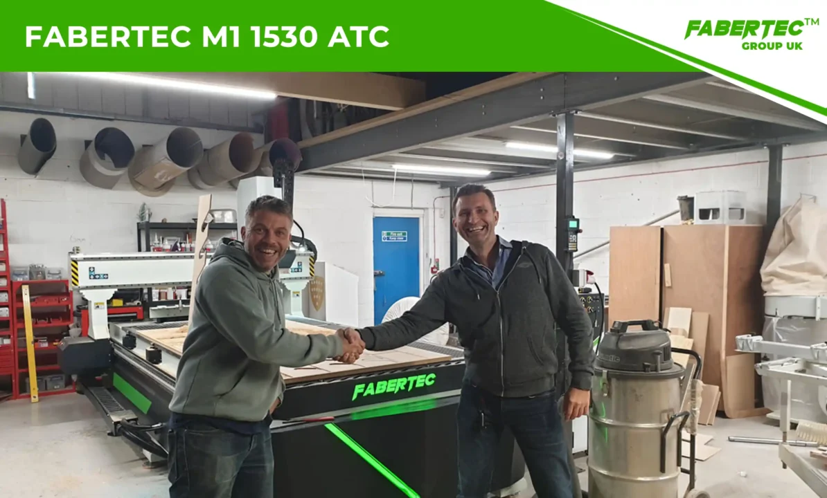 Fabertec M1 1530 ATC CNC Centre Router Installation