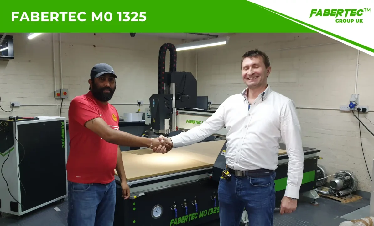 Fabertec M0 1325 CNC Centre Machine Installation