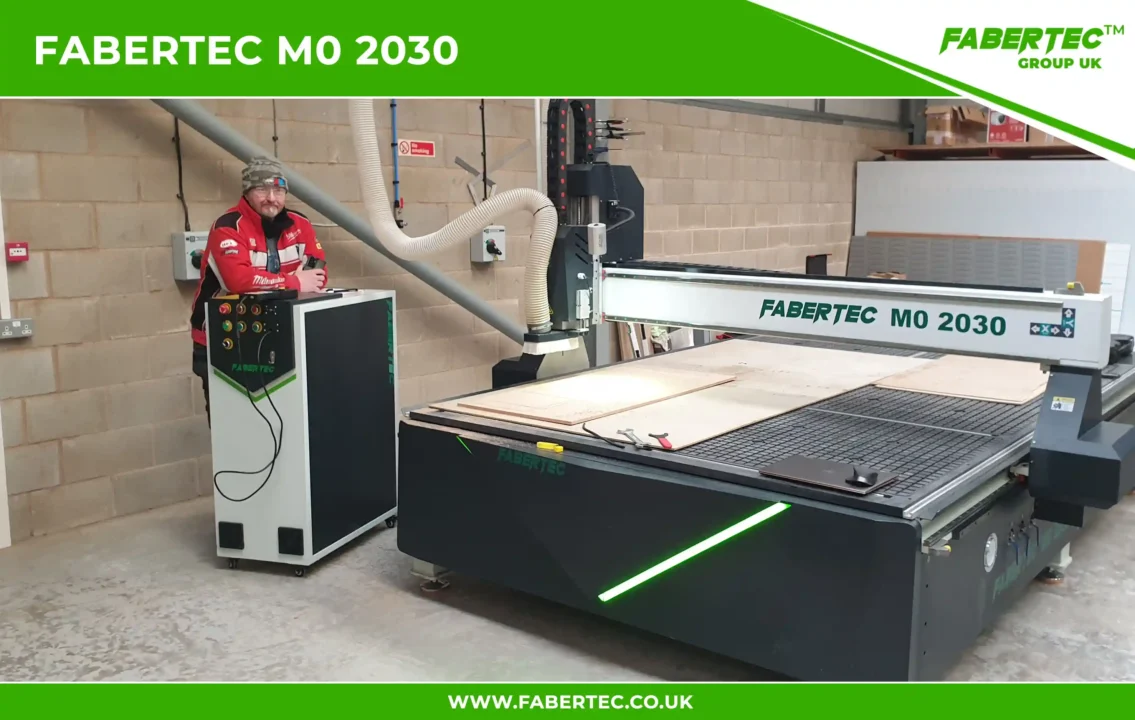 Fabertec M0 2030 CNC Centre Router Installation