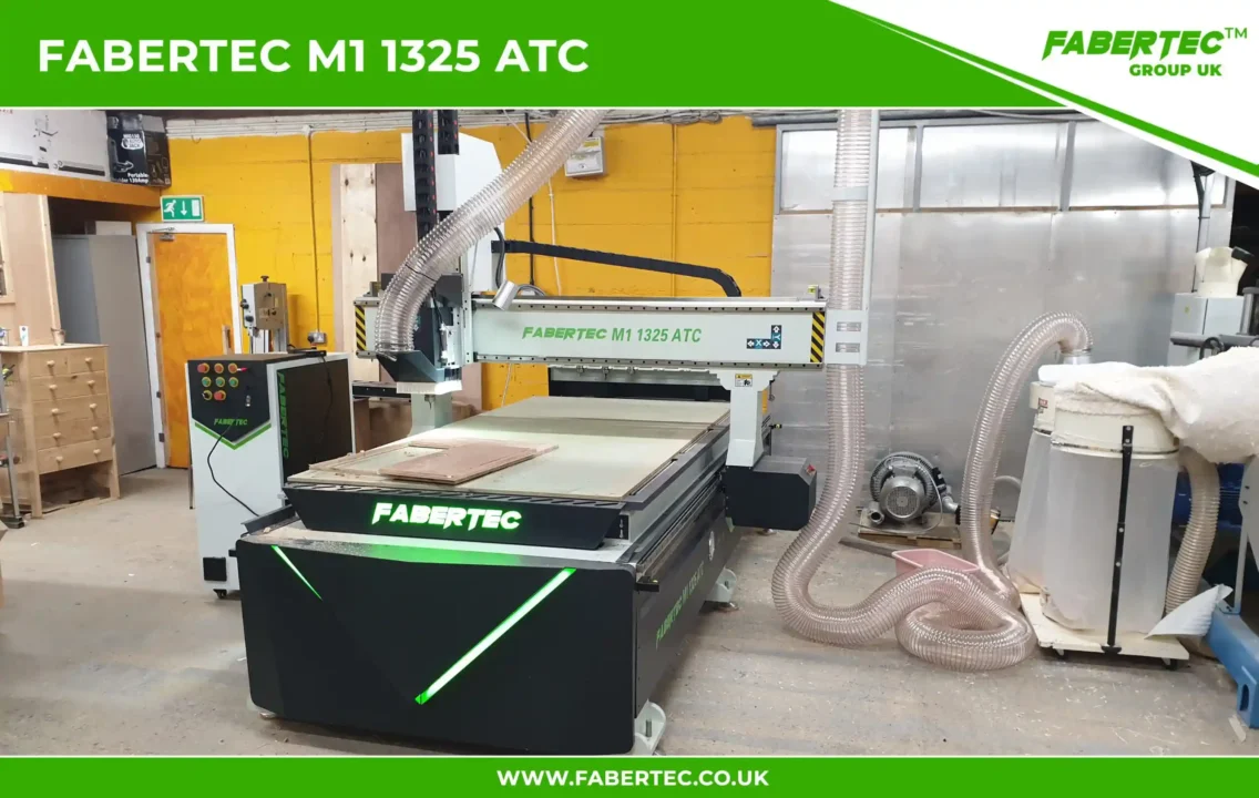 Fabertec M1 1325 ATC CNC Centre Router Installation