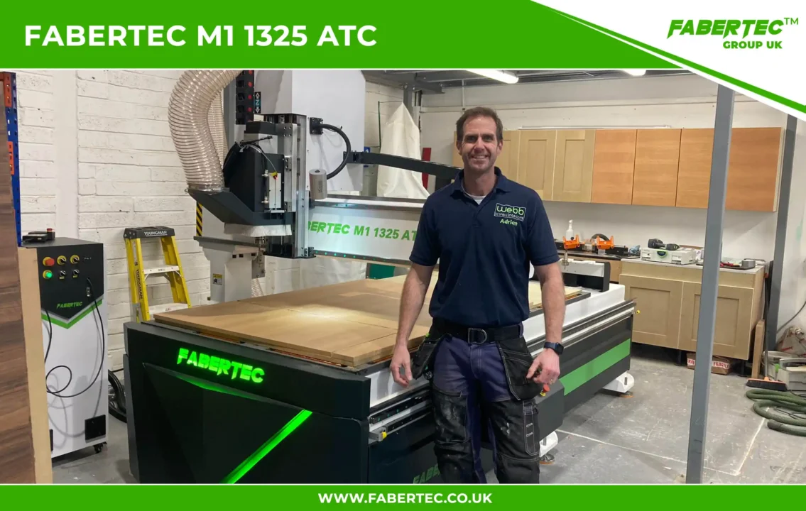 Fabertec M1 1325 ATC CNC Centre Installation