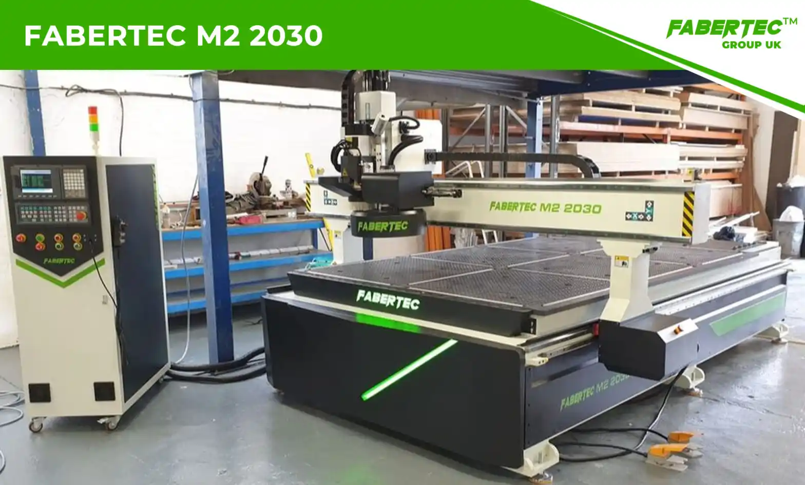 Fabertec M2 2030 CNC Centre Installation