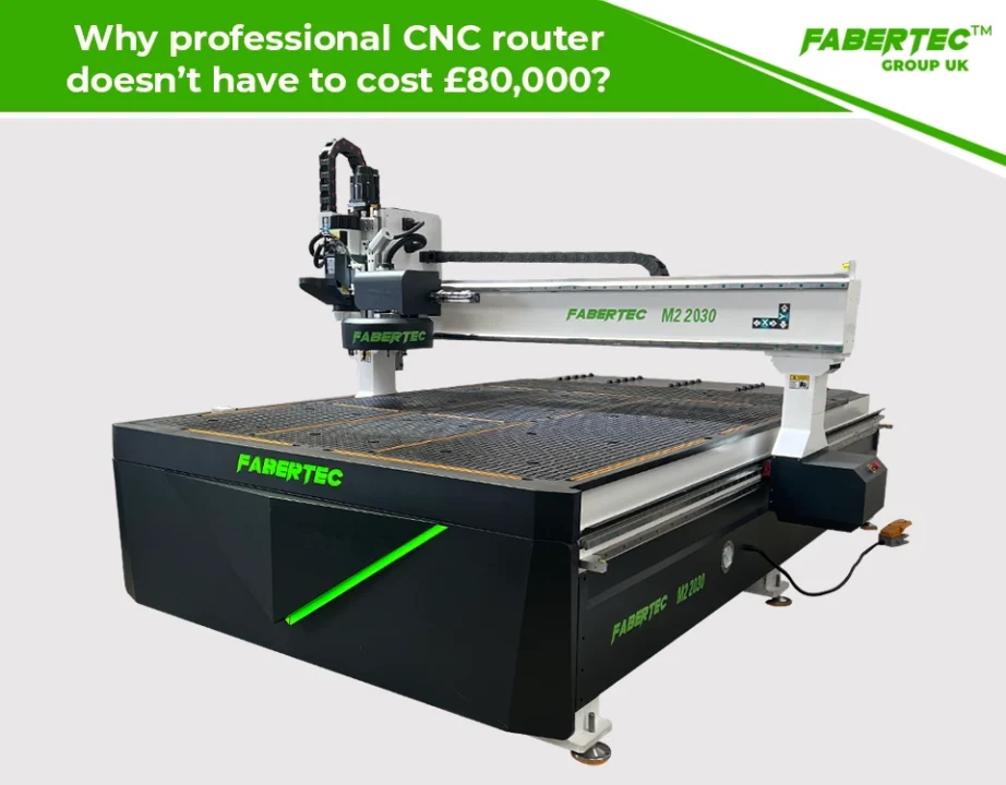 Why professional CNC router doesn’t have to cost £80,000?