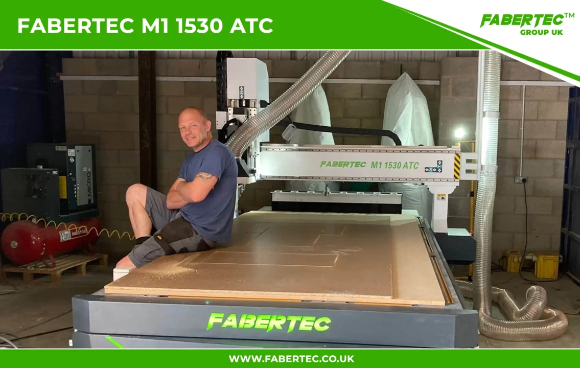 Fabertec M2 1530 ATC CNC Centre Router Installation
