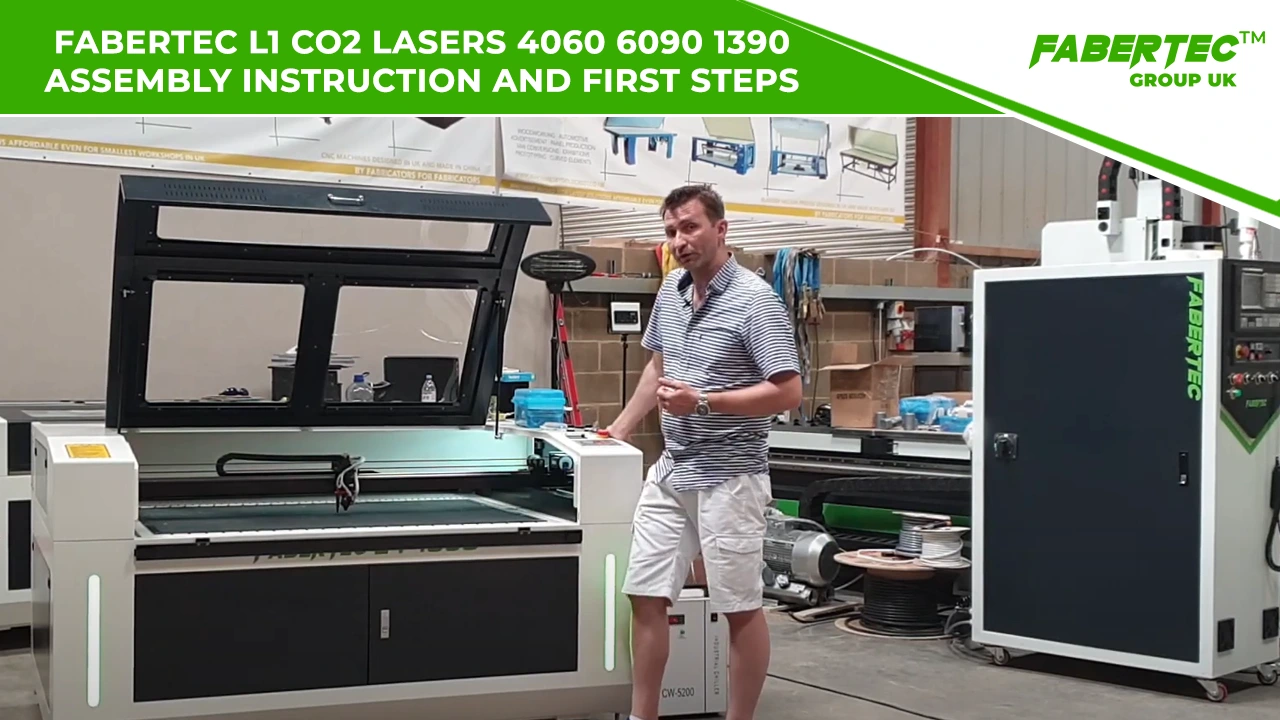 Co2 laser cutting video