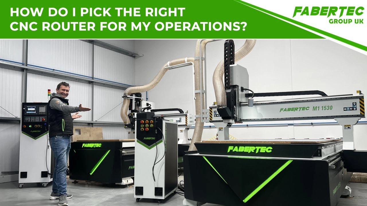 how to select the right cnc router machine for your work