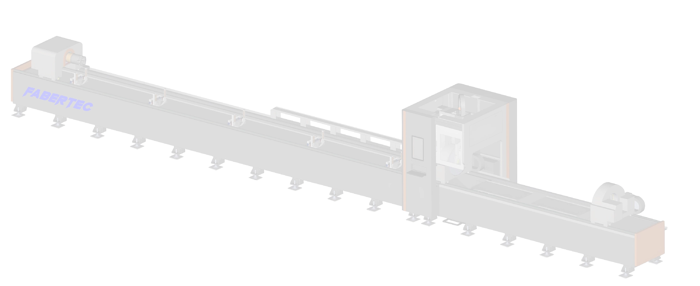 FABERTEC FIBER LASER TUBE CUTTER FLT 2