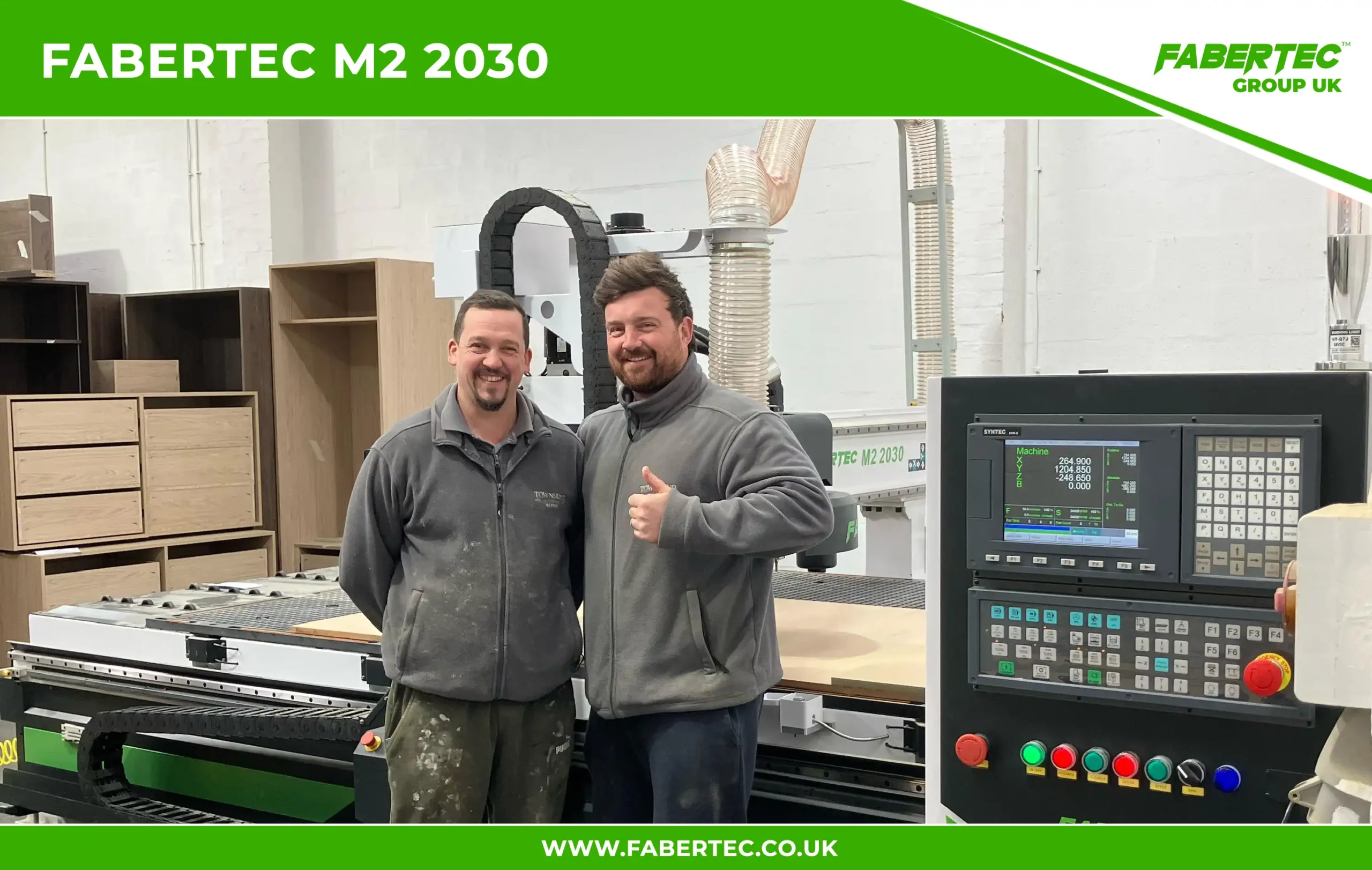 Fabertec m2 2030 installation in nick townsend Cannock