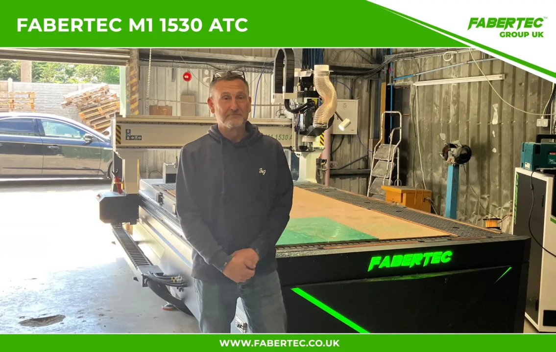 Fabertec m1 1530 atc installation for UK Pultrusions