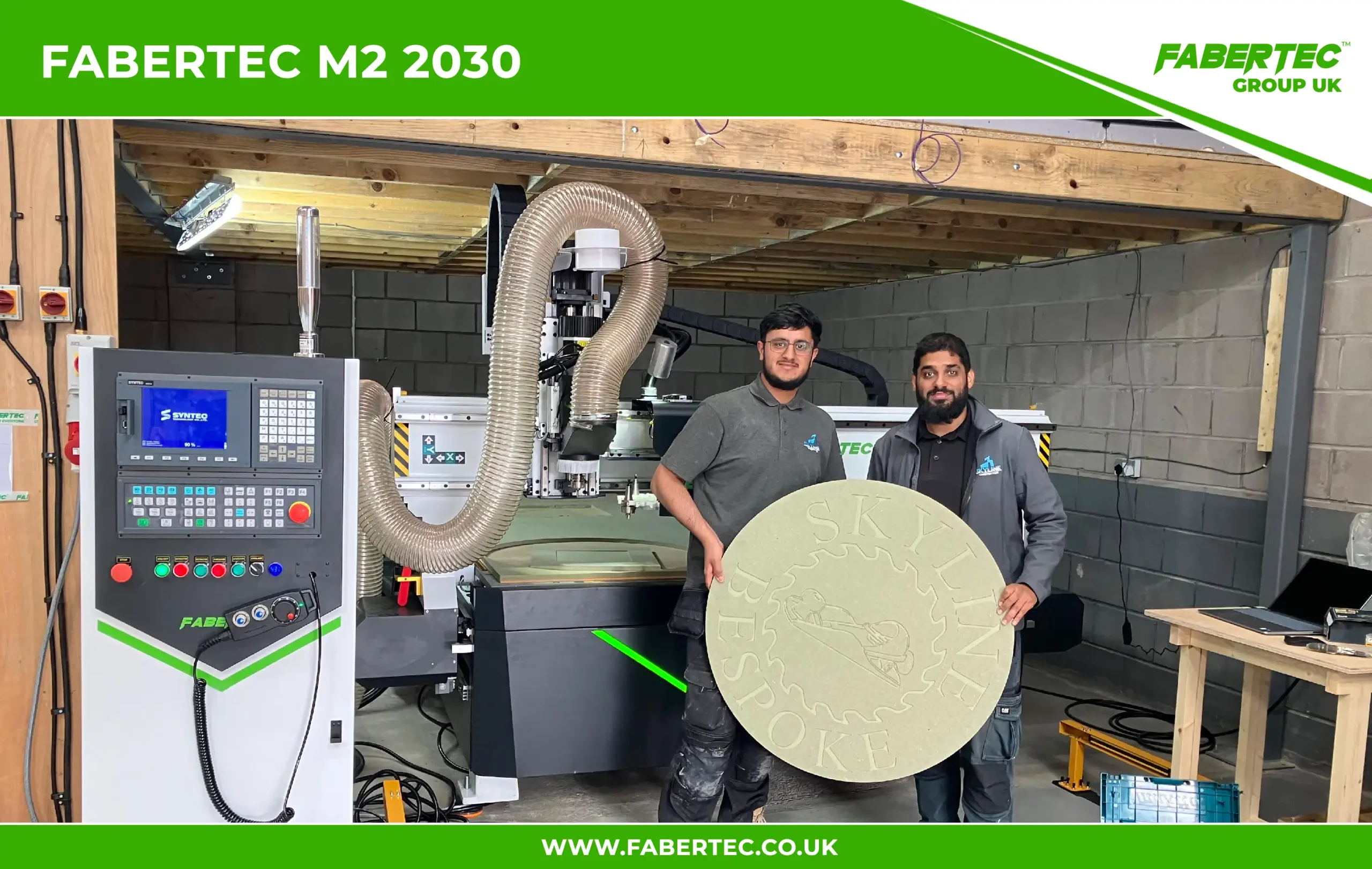 fabertec m2 2030 installation in glasgow for skyline
