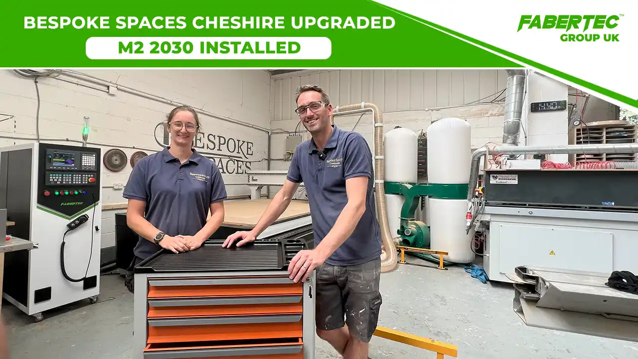Bespoke Spaces Cheshire m2 2030 installed