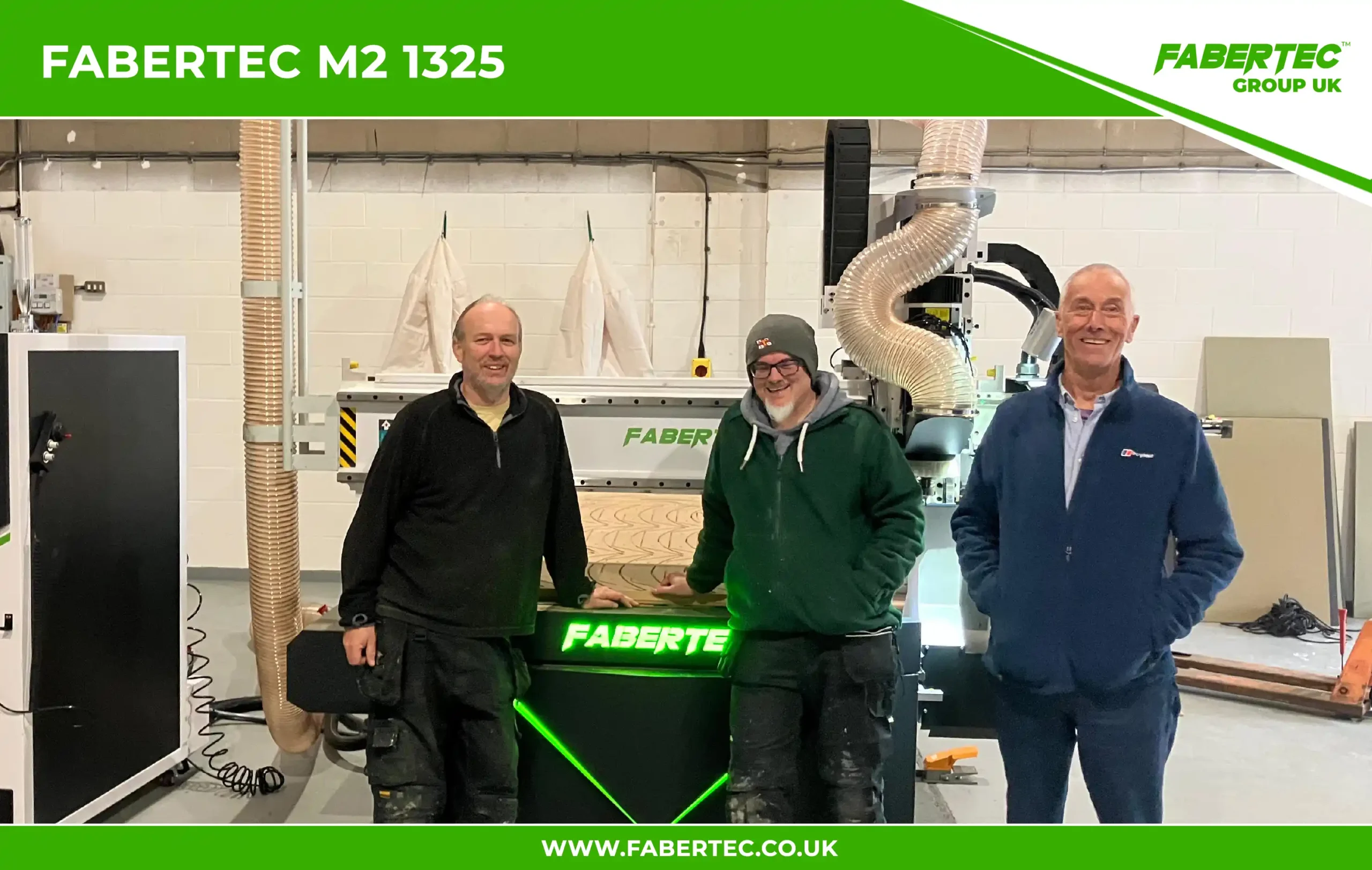 m2 1325 installation in grimsby