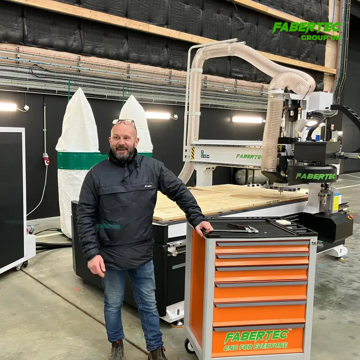 M2 1325 Axis CNC Installation