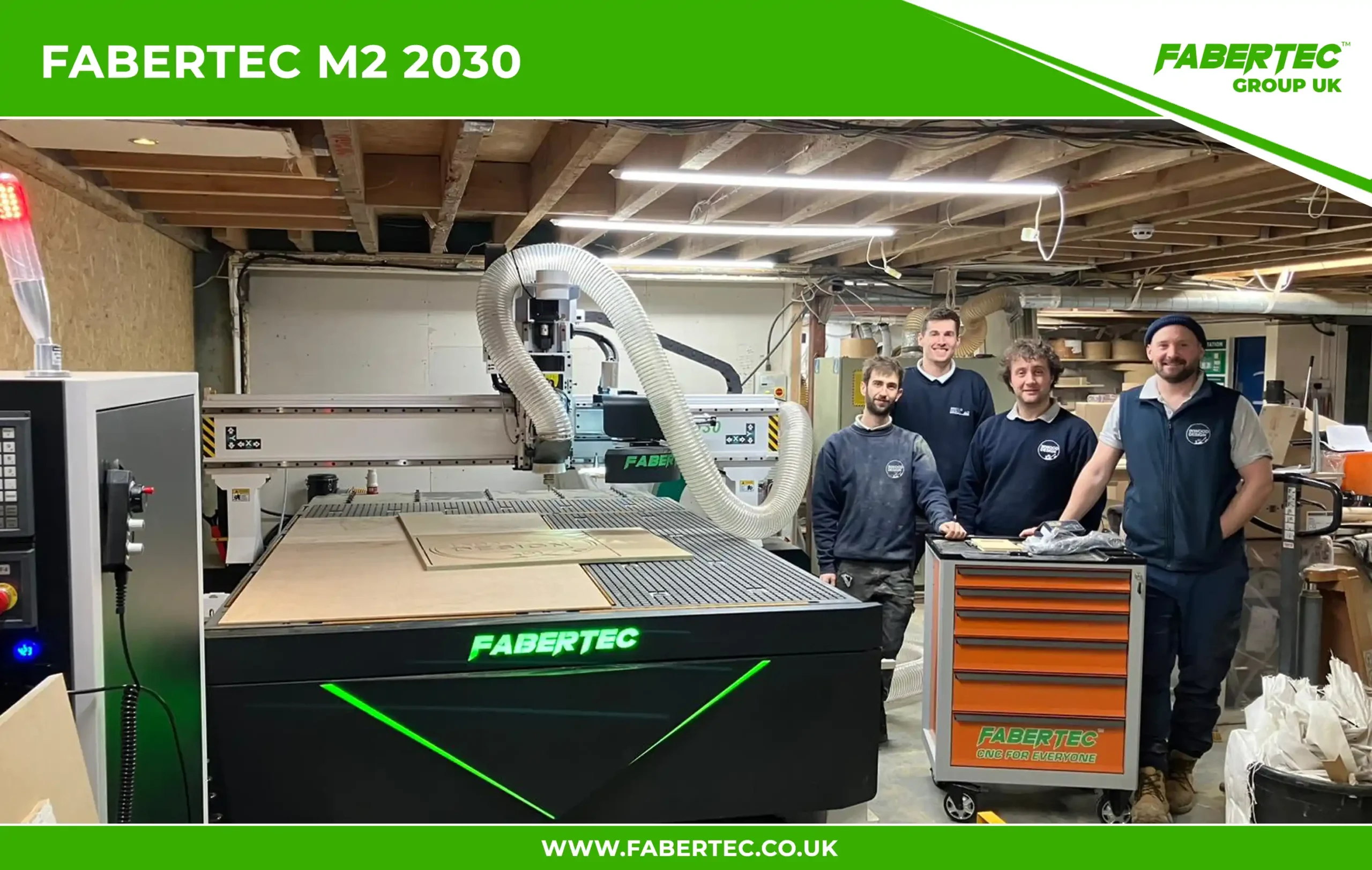 fabertec m2 2030 installed on inwood design