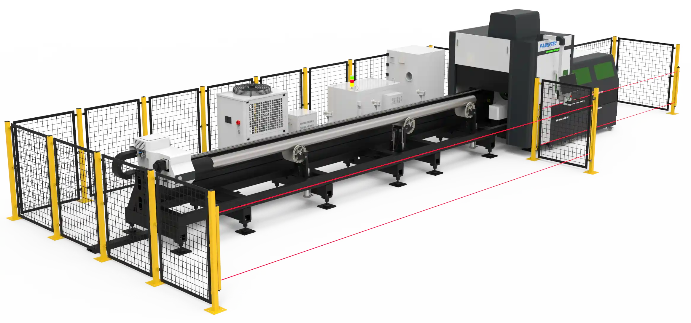 fabertec fiber laser tube cutter flt2