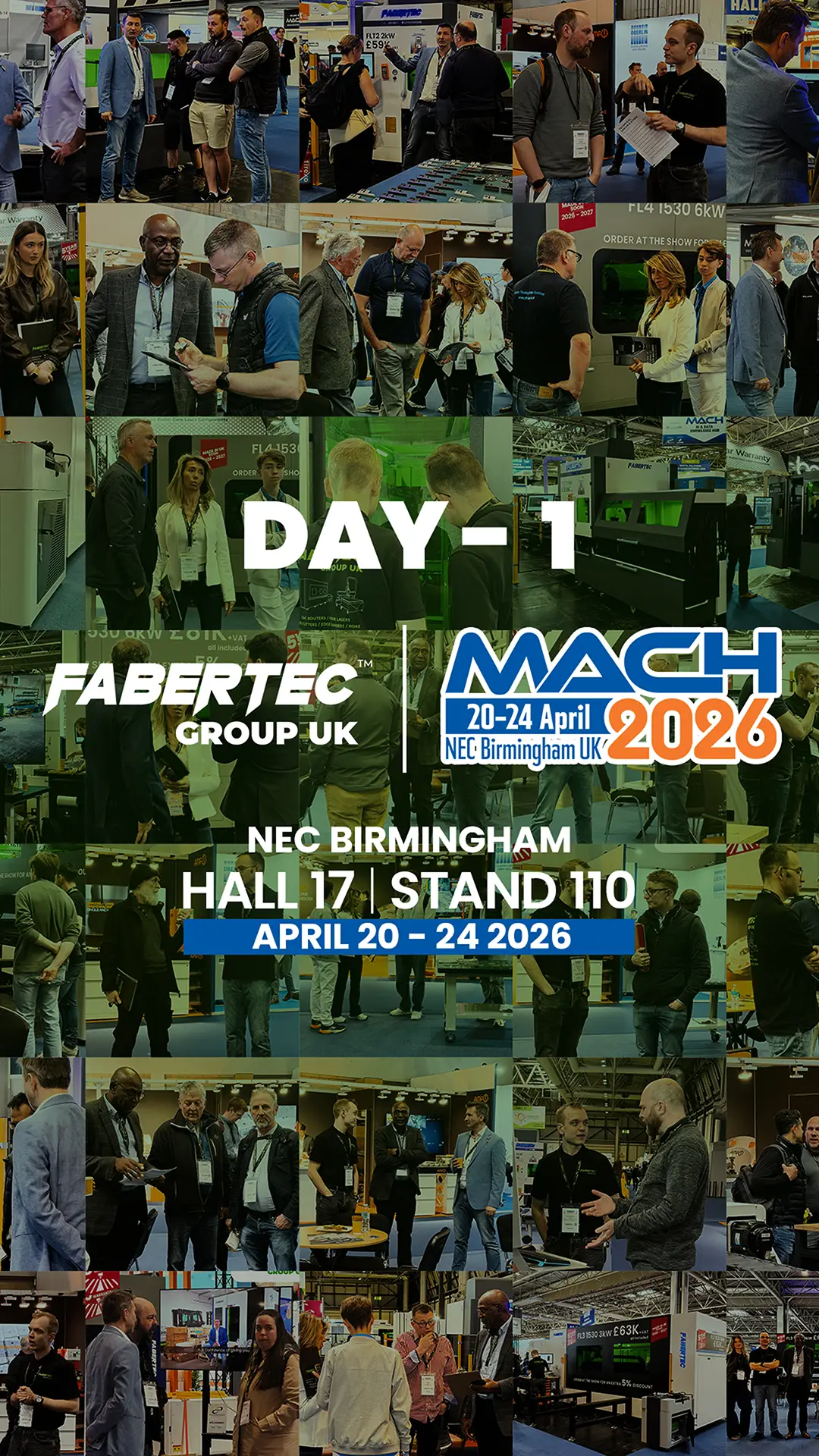 Day 1 of Fabertec at MACH Exhibition 2026
