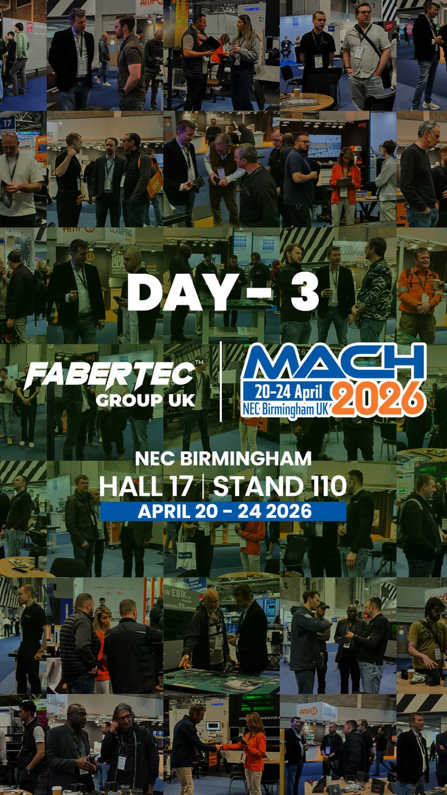 Day 3 of Fabertec at MACH Exhibition 2026