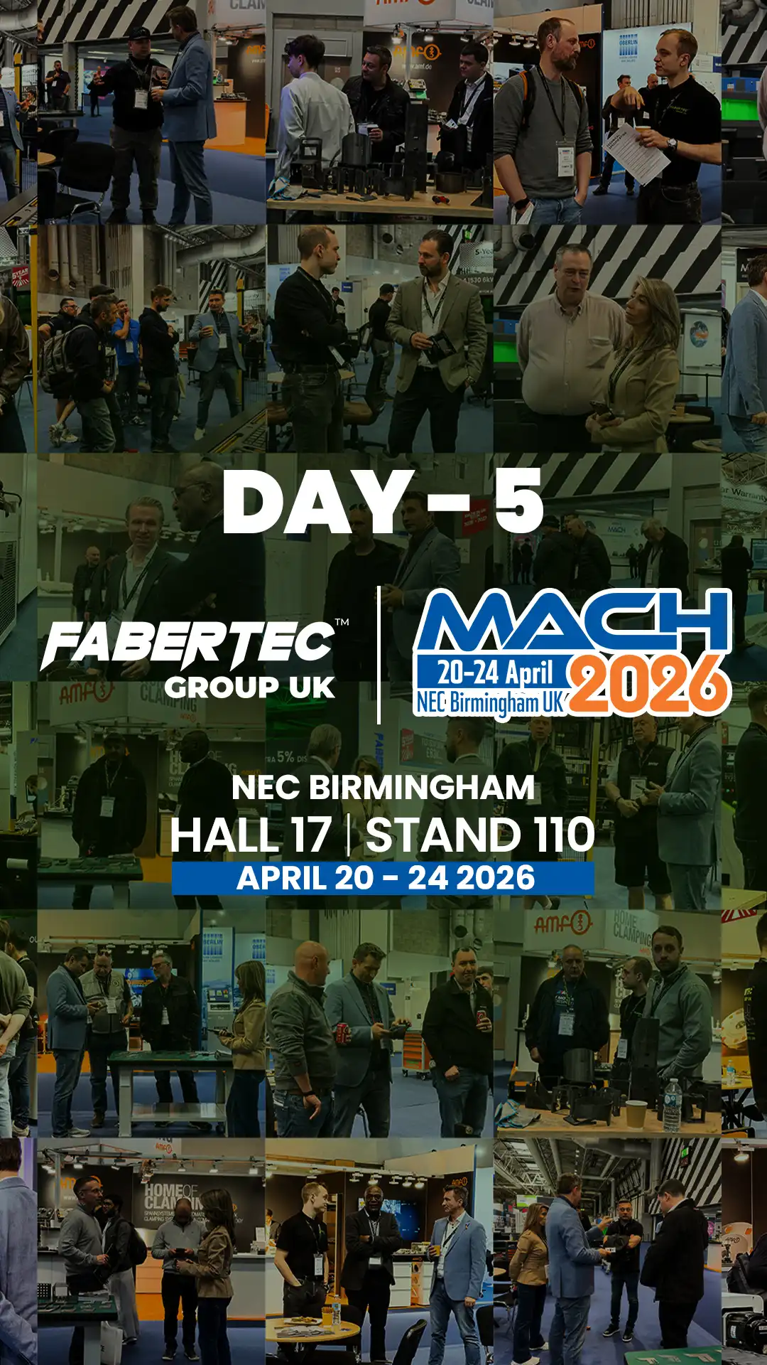 Day 5 of Fabertec at MACH Exhibition 2026