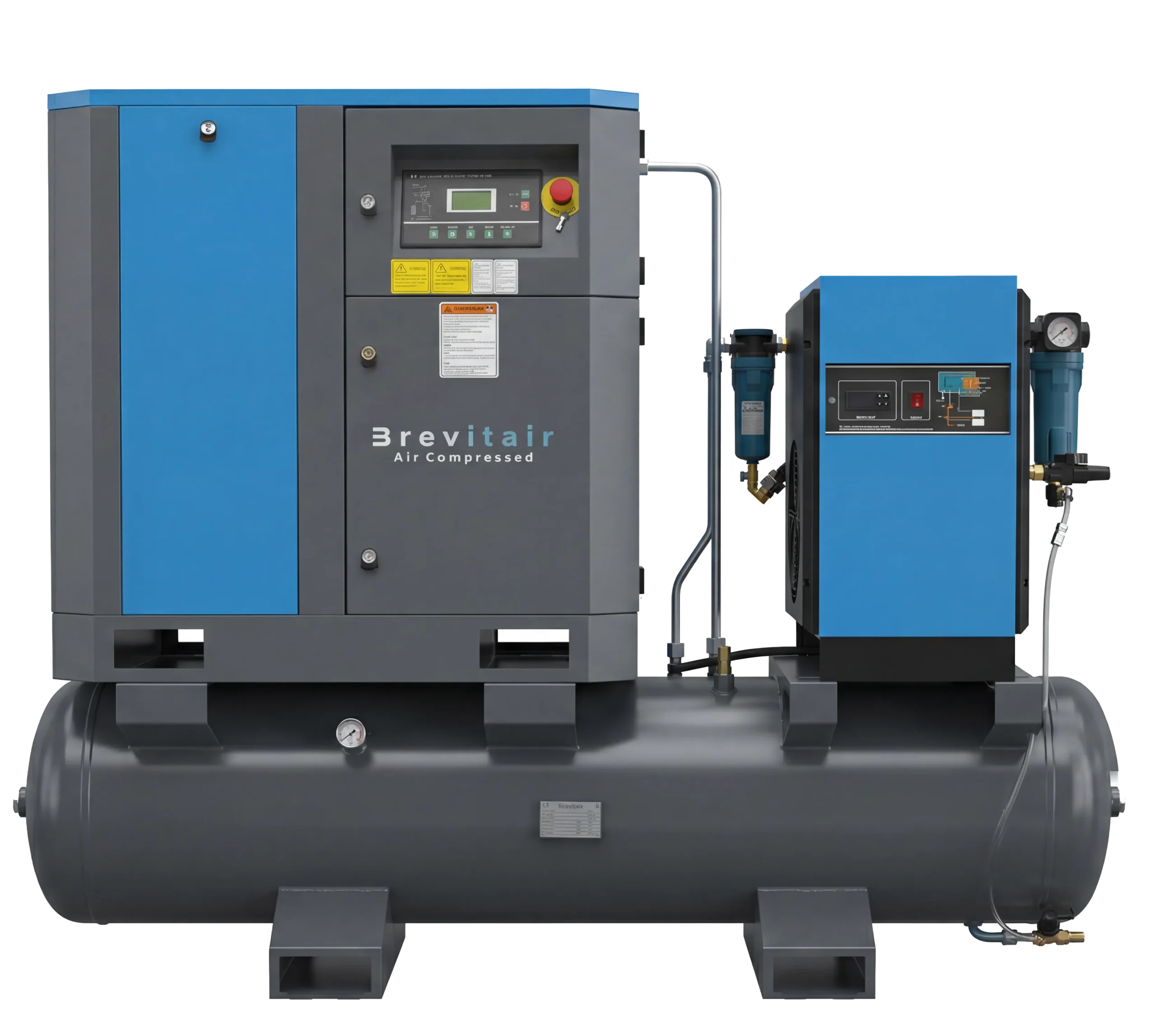 brevitair air compressor for fiber laser in uk