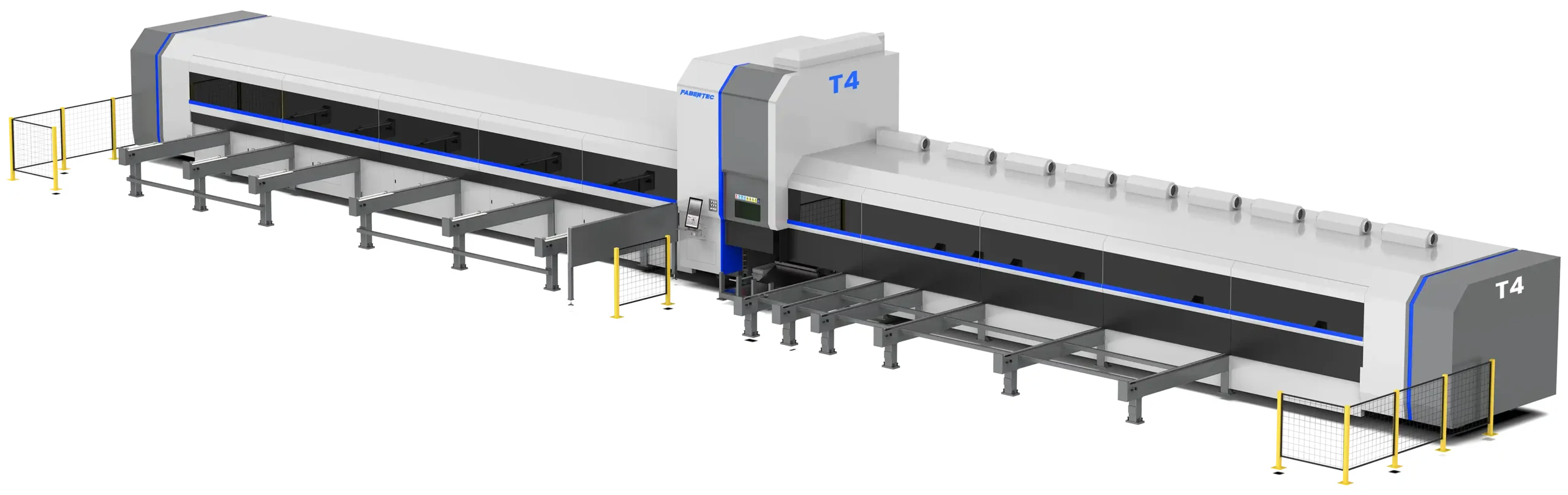 fabertec fiber laser tube cutter t4