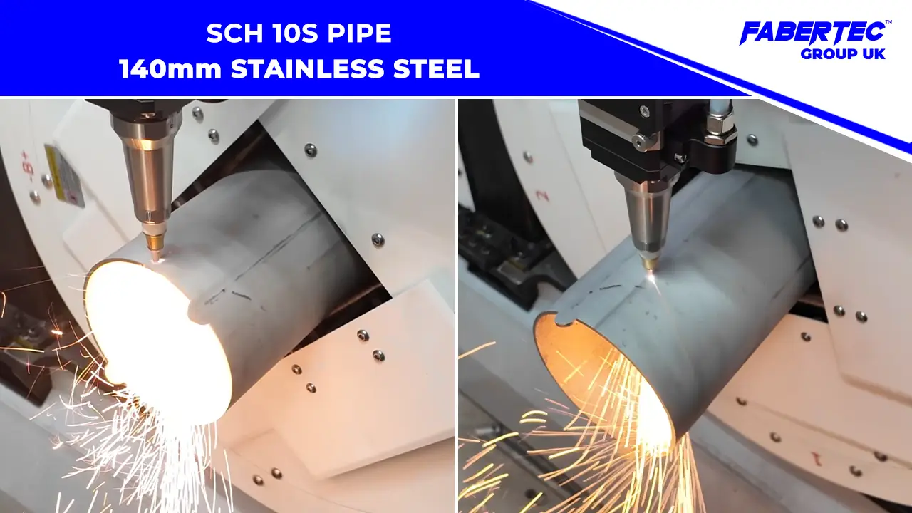 tube cutter cutting 140mm stainless steel
