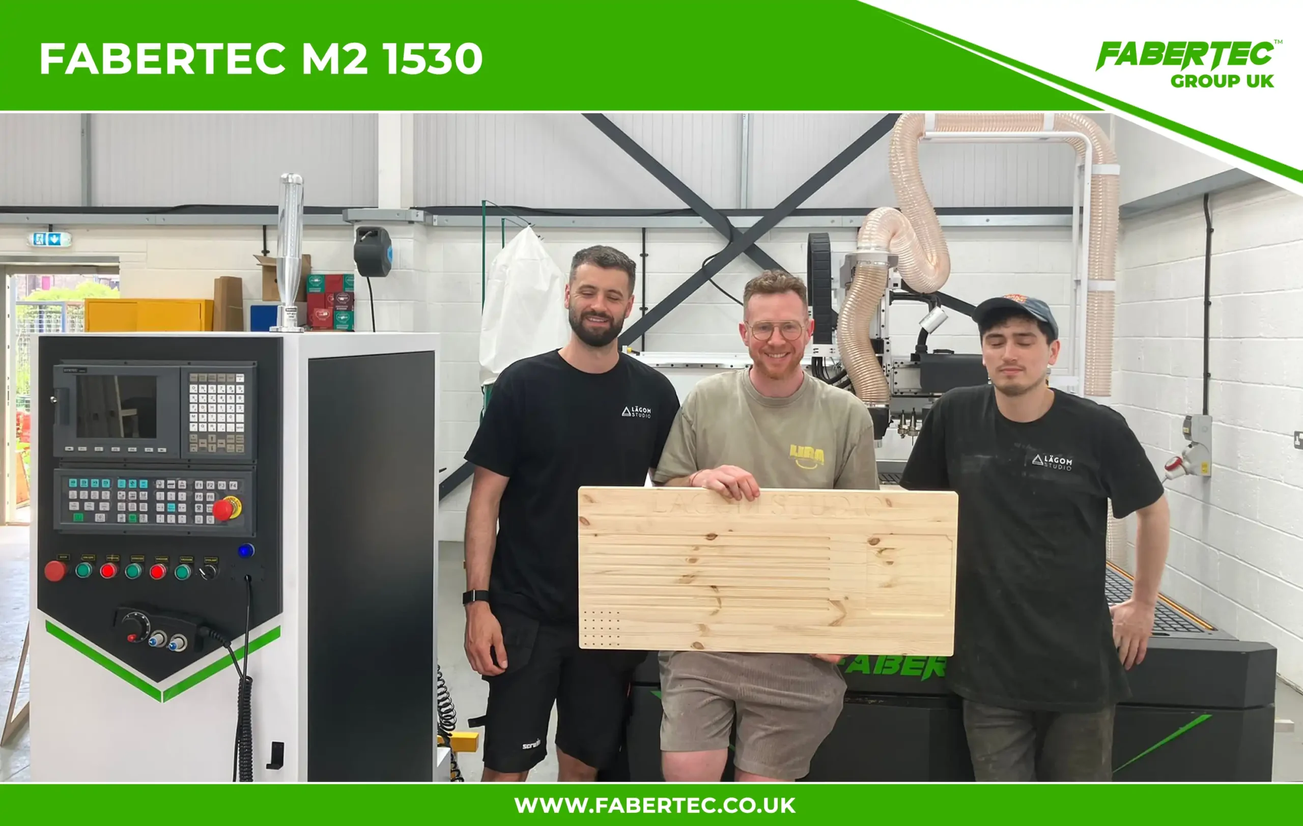 M2 1530 CNC ROUTER INSTALLED IN LINCOLNSHIRE