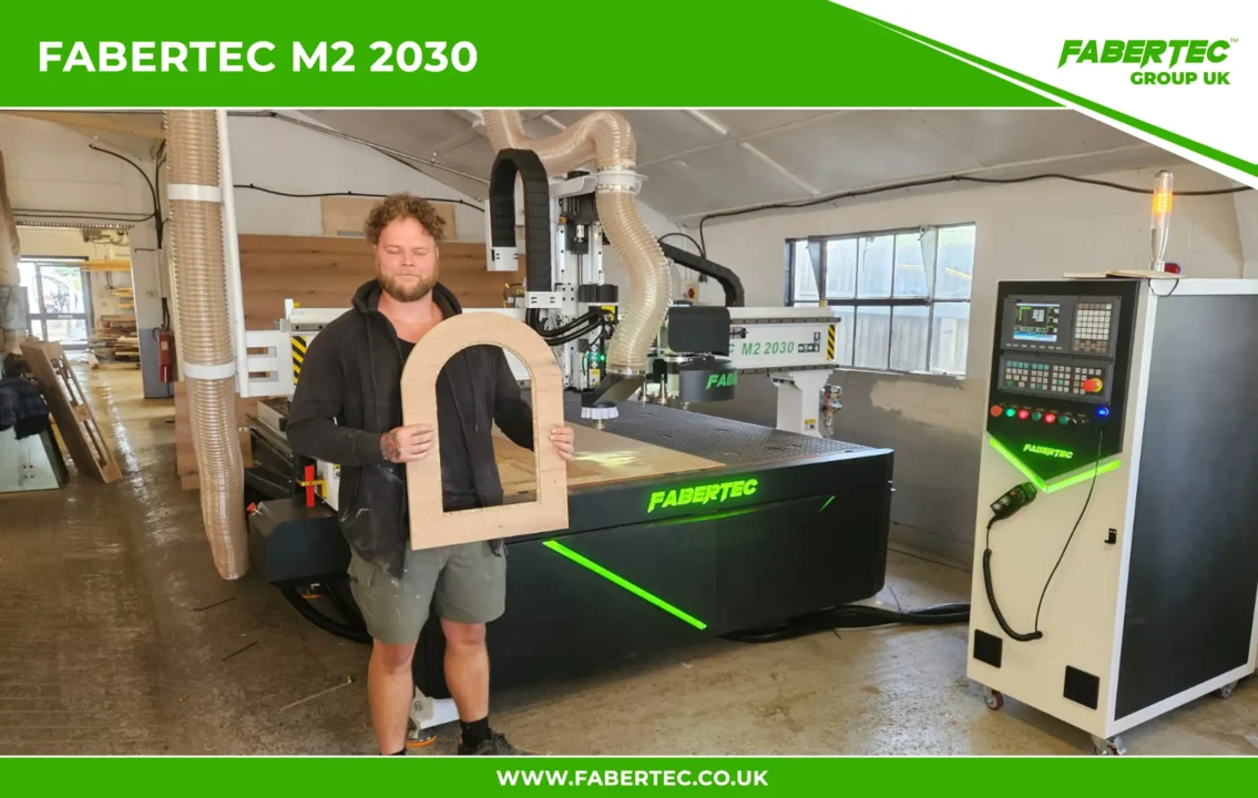 m2 2030 cnc router installed in Leicester