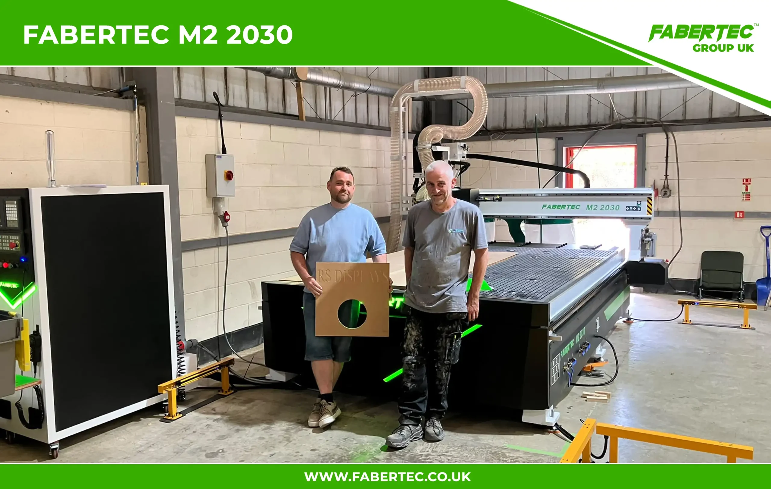 m2 2030 cnc router installed in doncaster!!