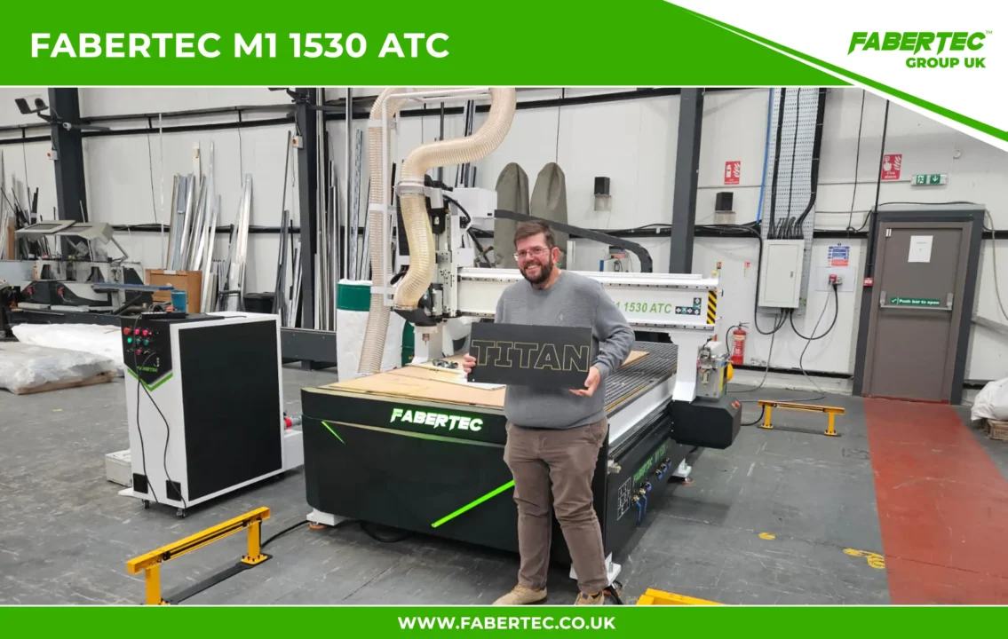 cnc router installed in durham