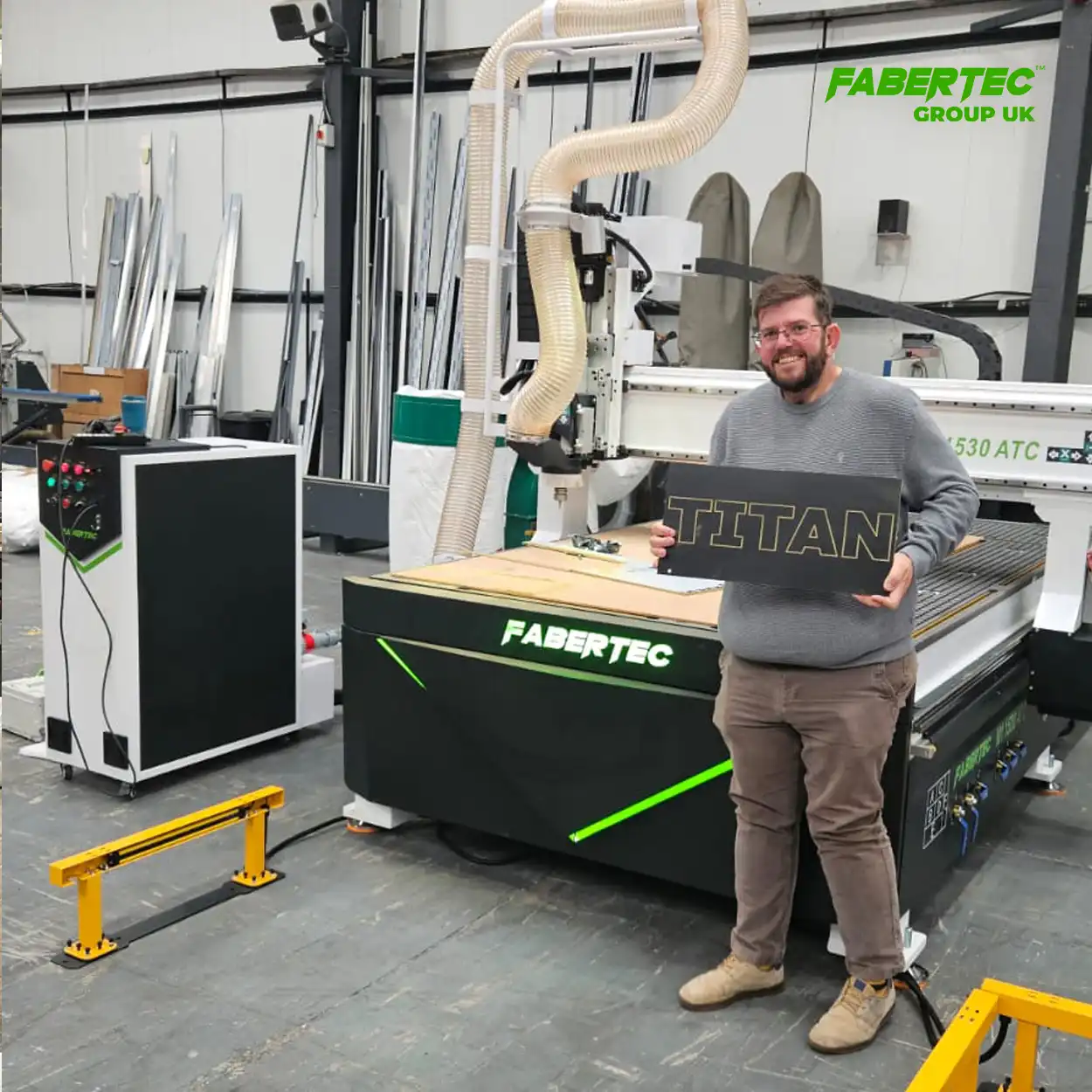 cnc router installed in durham!