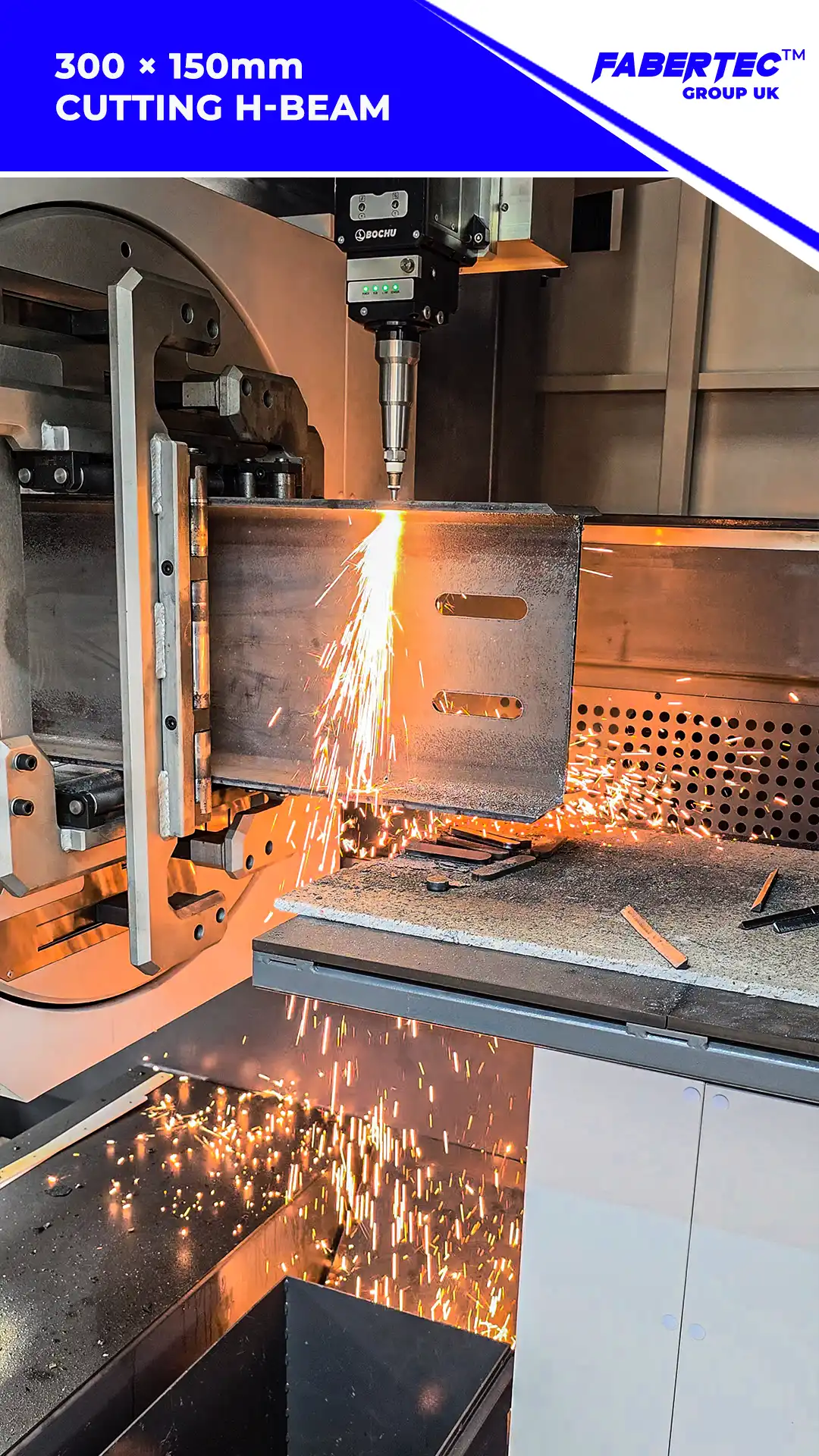 fiber laser tube cutter cutting h beam uk machine