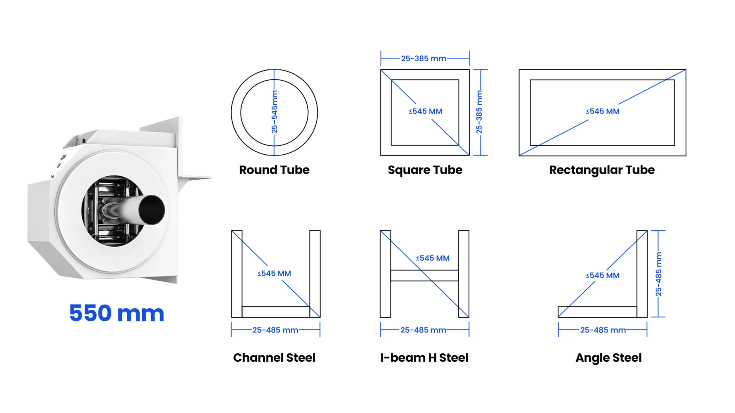 fiber laser tube cutter in uk chunck size
