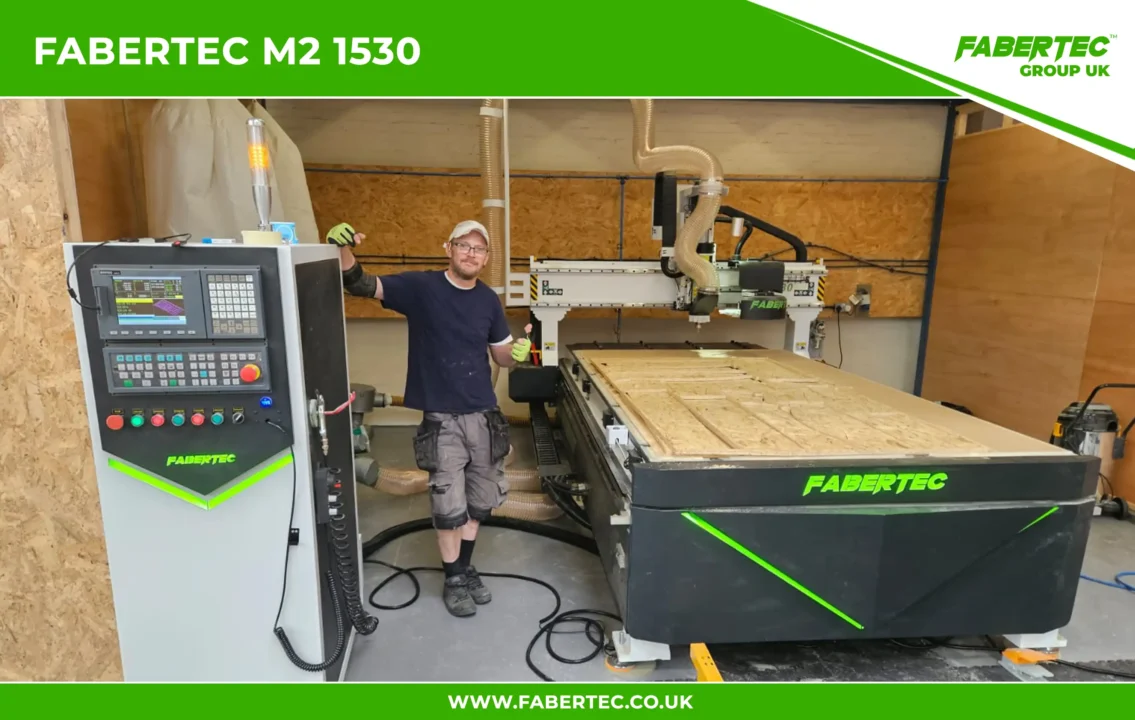 m2 1530 & m2 2030 cnc router installed in nottingham_